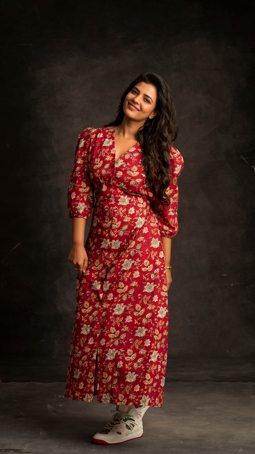 Jaipur Hand block Printed Dress