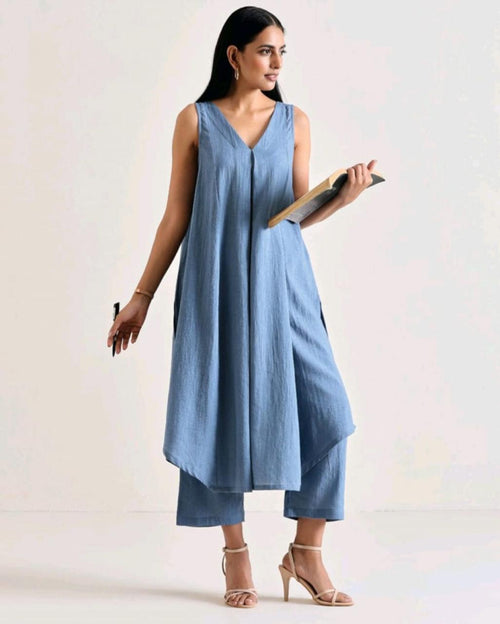 Chic Plain Coord Set